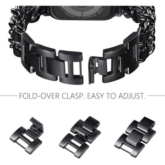 Compatible for Apple Watch Band Series8 Series7 41mm 40mm SE Series 6 5 4 3 38mm - Picture 3 of 8